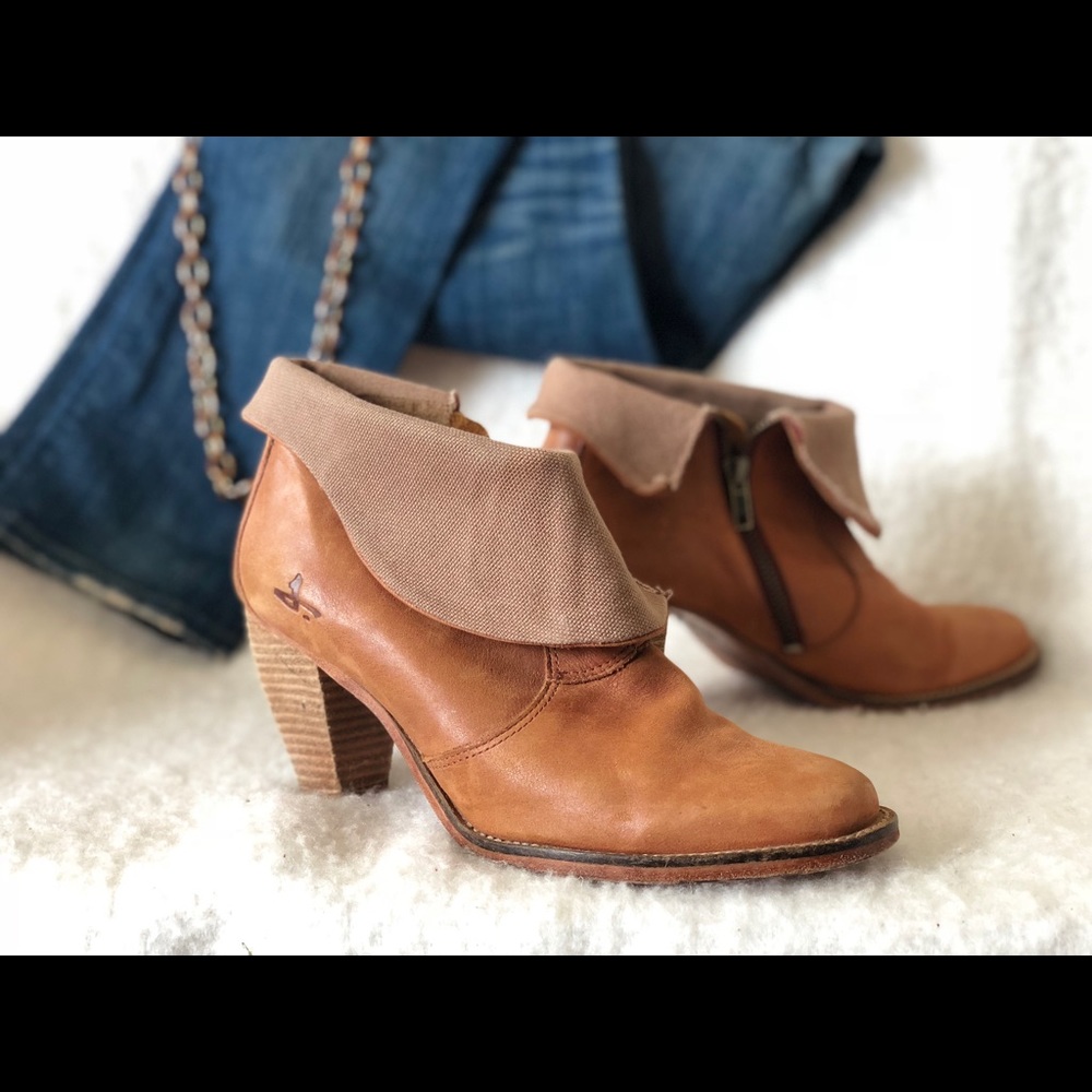 J Brand Genuine Leather Booties/Anke Boots US 8.5